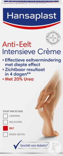 Hansaplast Anti Callus Intensive Cream 20% Uree 75ml