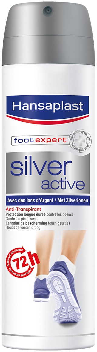 Hansaplast Silver Active Deodorant Pentru Picioare Anti-Transpirant 150ml