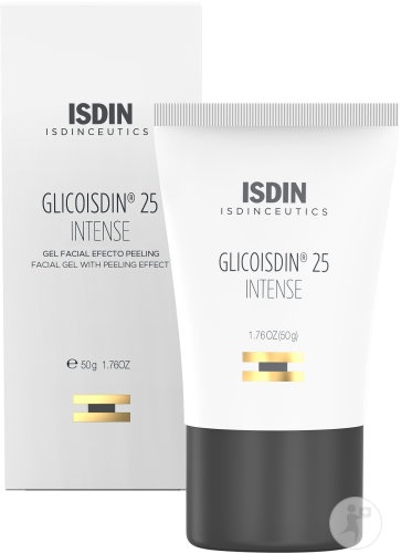 Isdin Isdinceutics Glicoisdin 25 Intense Gel Exfoliant Pentru Față Tub 50g