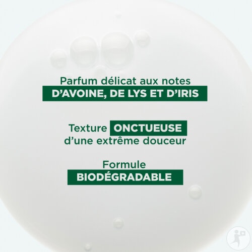 Klorane Ovăz Șampon Extra-Delicat Cu Toleranță Ridicată Pentru Toate Tipurile De Păr 200ml