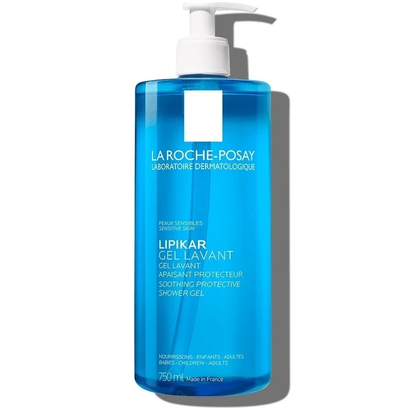 La Roche-Posay Lipikar Gel De Duș Pentru Piele Sensibilă Flacon Cu Pompa 750ml
