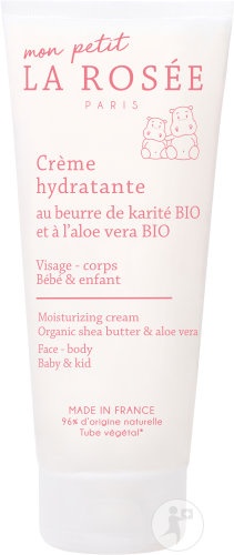 La Rosée Mon Petit Cremă Hidratantă Cu Unt De Shea Și Aloe Vera Bio Pentru Față Și Corp Tub 200ml