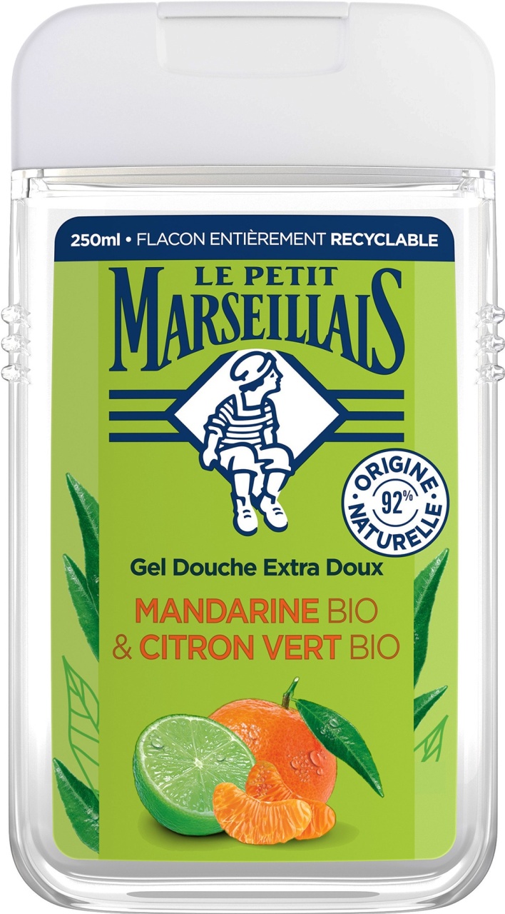 Le Petit Marseillais Gel De Duș Extra Delicat Mandarină Şi Lămâie Verde Bio Flacon 250ml