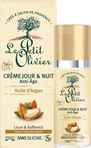 Le Petit Olivier Crema De Zi Si Noapte Anti-Age Ulei De Argan Flacon 50ml