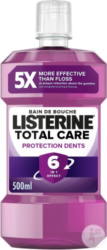 Listerine Total Care Apă De Gură Pentru Protecție Dentară Flacon 500ml