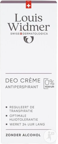 Louis Widmer Cremă Antiperspirantă Fără Parfum 40ml