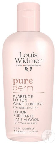 Louis Widmer Purederm Loțiune Purifiantă Fără Alcool Și Fără Parfum Flacon 200ml