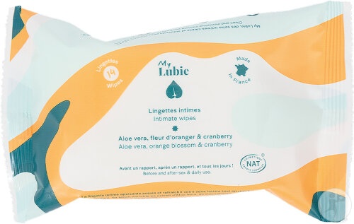 Lubie My Șervețele Intime Naturale Calmante 14buc