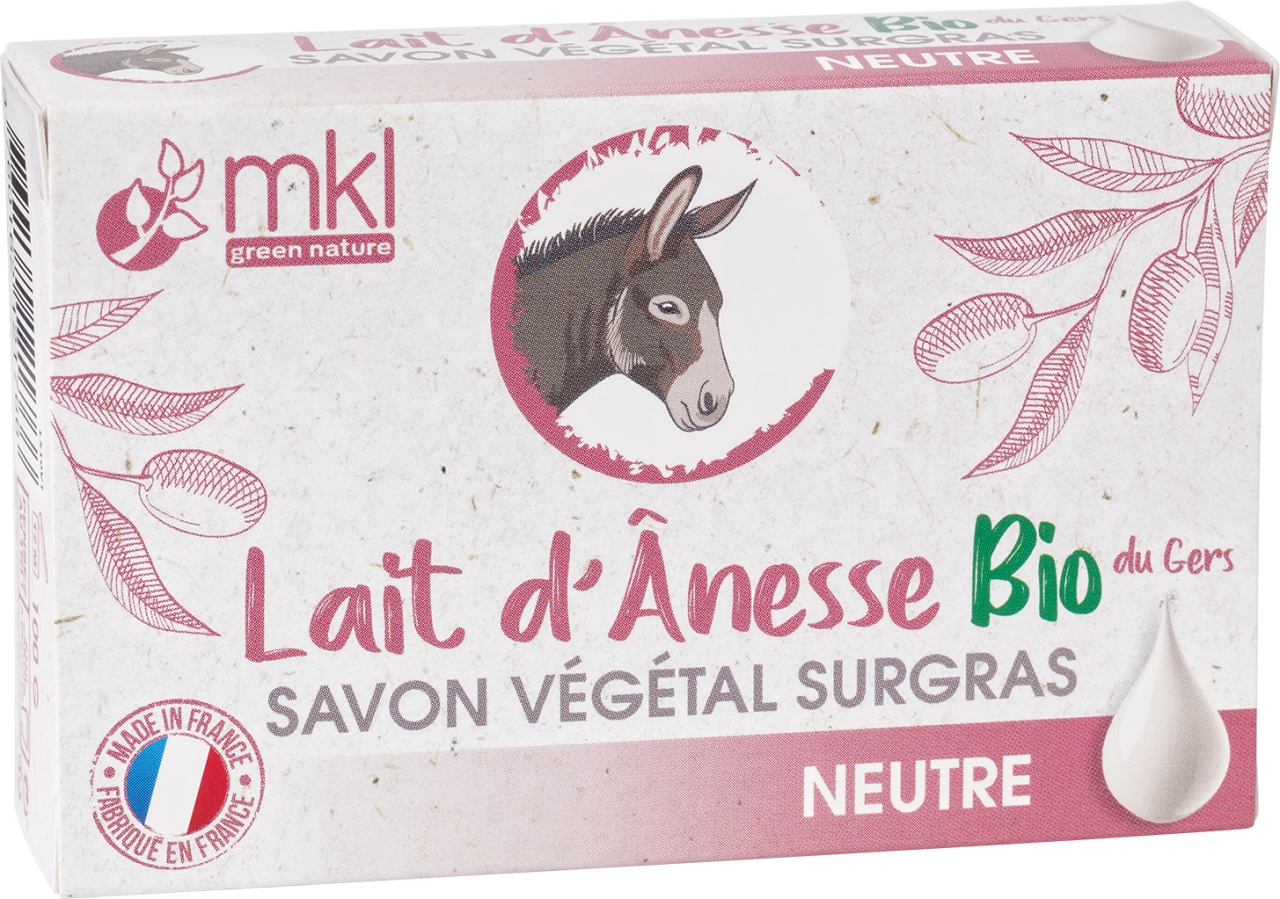 MKL Green Nature Lapte De Magarita Bio Din Gers Sapun Vegetal Neutru 100g
