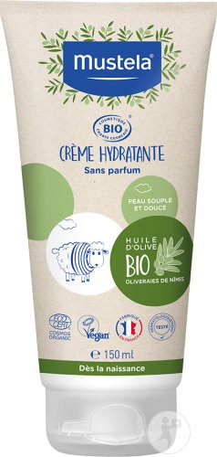 Mustela Bio Cremă Hidratantă Fără Parfum Tub 150ml