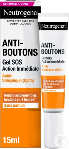 Neutrogena Anti-Boutons Gel Anti Acnee Acțiune Rapidă 15ml