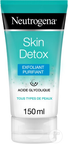 Neutrogena Skin Detox Exfoliant Purificator Cu Acid Glicolic Pentru Toate Tipurile De Ten Tub 150ml