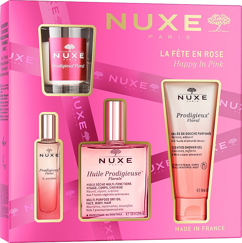 Nuxe Set de Crăciun 2025 The Pink Party 4 Produse
