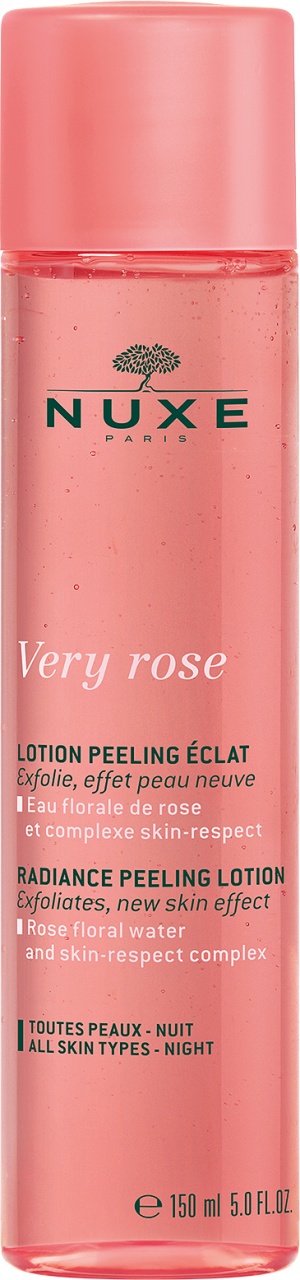 Nuxe Very Rose Loțiune Exfoliantă Toate Tipurile De Ten Flacon 150ml