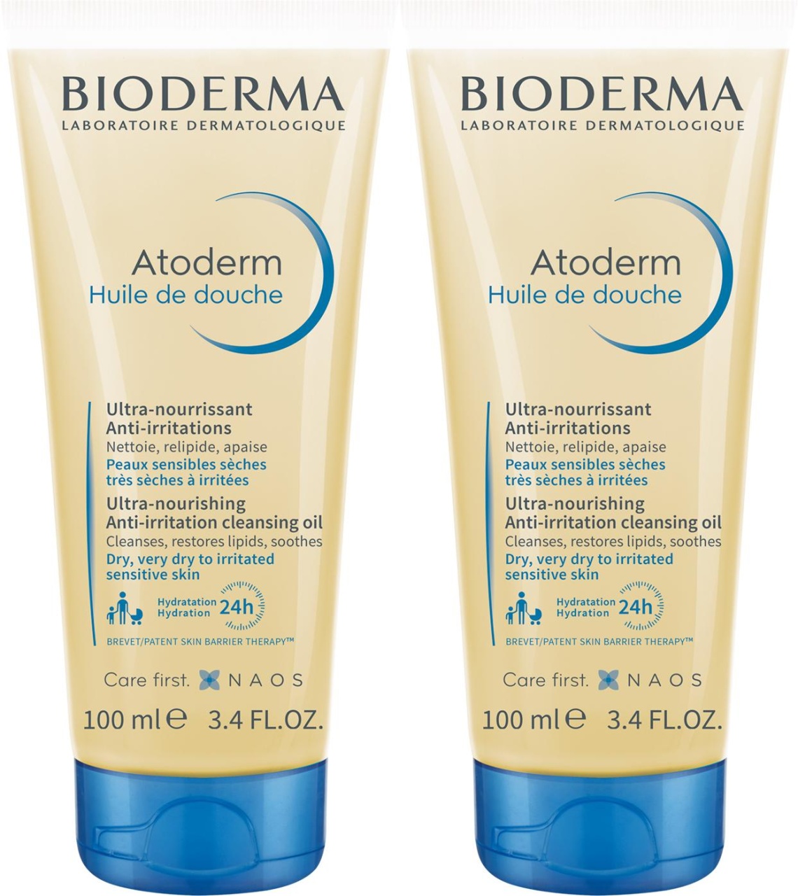 Bioderma Atoderm Ulei De Duş Ultra-Hrănitor Anti-Iritaţii 2x100ml
