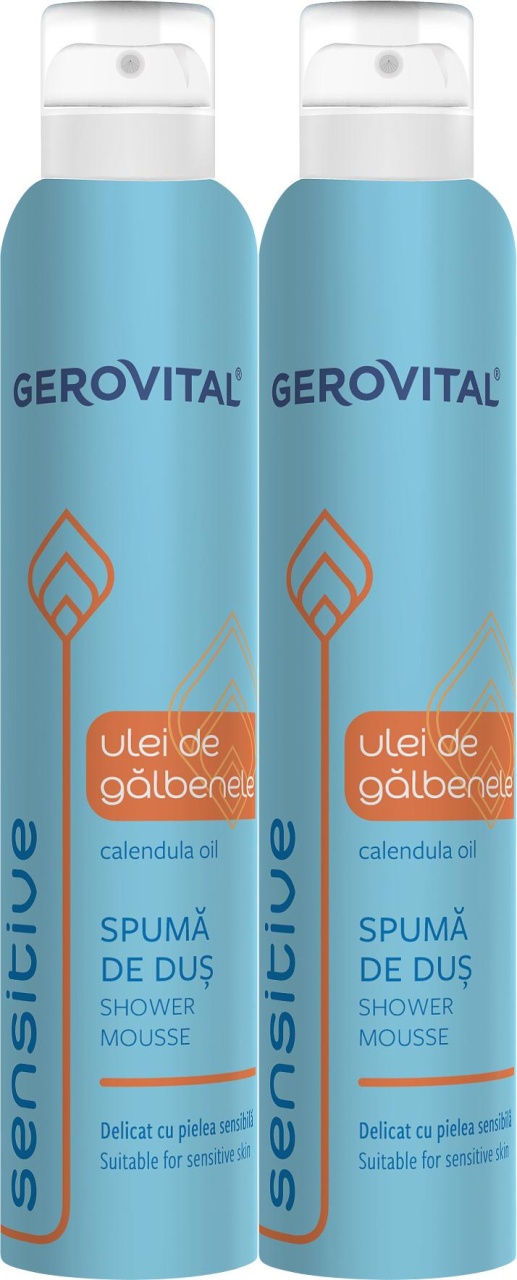 Gerovital Spumă De Duș Sensitive 2x200ml