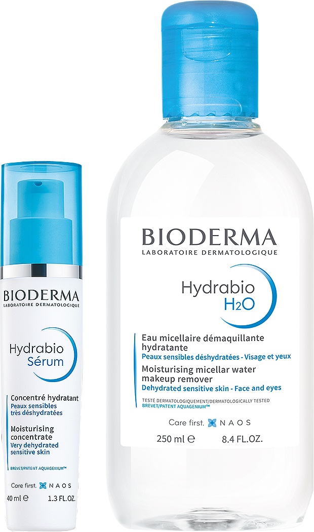 Bioderma Hydrabio H2O Apă Micelară + Hydrabio Ser Concentrat