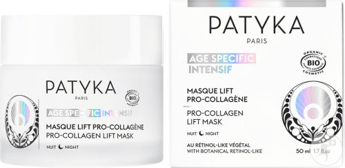Patyka Age Specific Lift Mască De Noapte Pro-Colagen Bio 50ml
