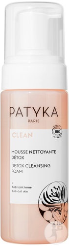 Patyka Clean Spumă De Curățare Detox Bio Pentru Toate Tipurile De Piele 150ml