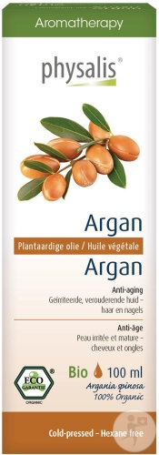 Physalis Ulei Vegetal Organic Cu Argan 100ml