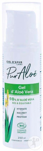 Pur’Aloé Gel 98% Aloe Vera Bio Flacon 250ml