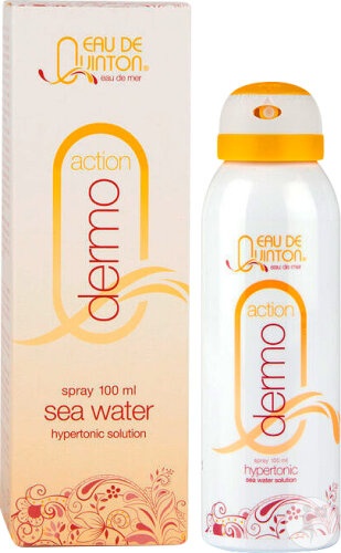 Quinton Dermo Action Apă De Mare Soluție Salină Hipertonică Flacon Spray 100ml