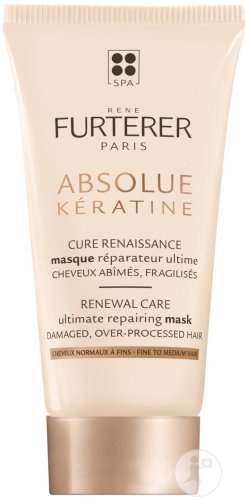 René Furterer Masca Absolue Kératine Pentru Repararea Părului Normal Până la Fin Tub 30ml