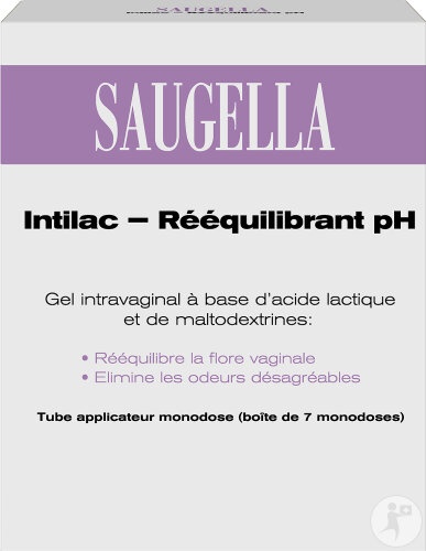 Saugella Intilac Gel Vaginal Reechilibrare pH Monodoze 7x5ml