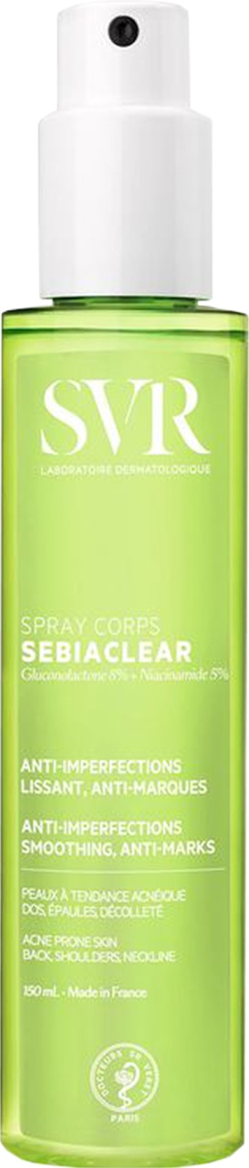 Spray de corp hidratant Sebiaclear, 150ml, SVR - imagine 2