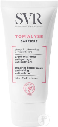 SVR Topialyse Cremă Reparatoare Anti-Mâncărimi Și Anti-Iritații Tub 50ml
