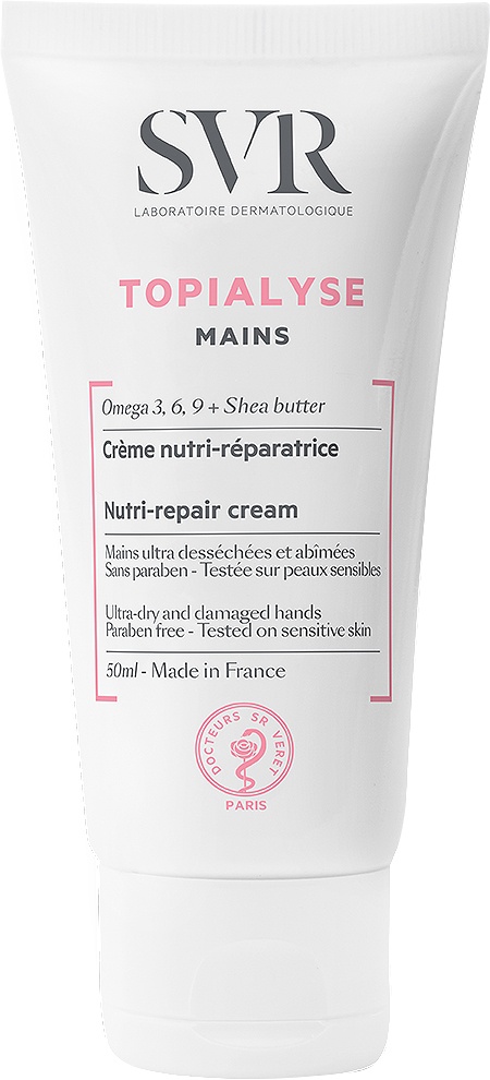 SVR Topialyse Mâini Cremă Nutri-Reparatoare Tub 50ml