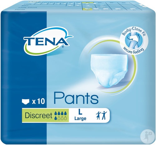 Tena Pants Discreet Mărime Mare 95-125cm 10 Bucăți (793300)