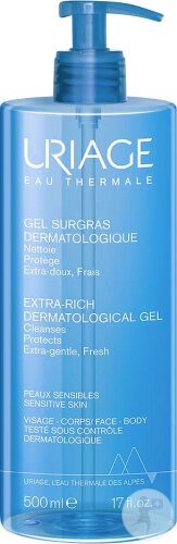 Uriage Gel Surgras Dermatologic Piele Sensibilă 500ml