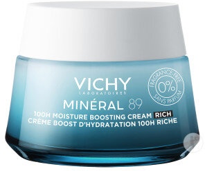 Vichy Minéral 89 Cremă Boost De Hidratare 100h Fără Parfum Ten Normal Spre Uscat 50ml