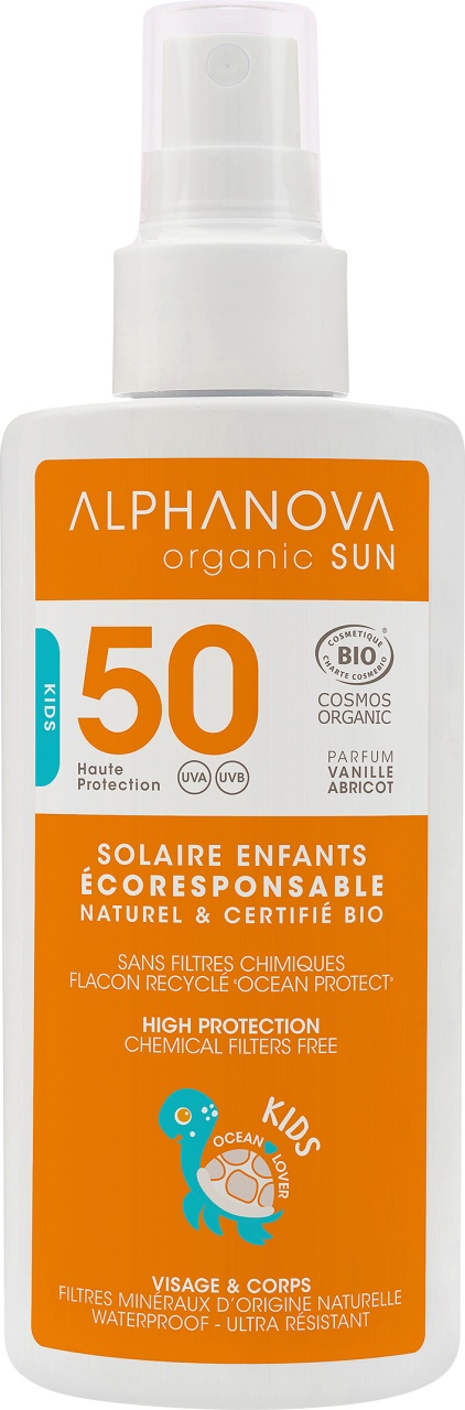 Alphanova Sun Kids SPF50 Bio Spray 125ml