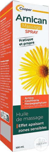 Arnican Spray Ulei De Masaj Cu Arnica Gaulthérie Și Harpagophytum Calmante Flacon 100ml