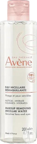 Avène Les Essentiels Apă Micelară Demachiantă Pentru Față Și Ochi Sensibili Flacon 200ml