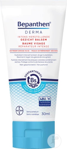 Bepanthen Derma Balsam Reparator Intens Pentru Față Piele Extrem De Uscată 30g