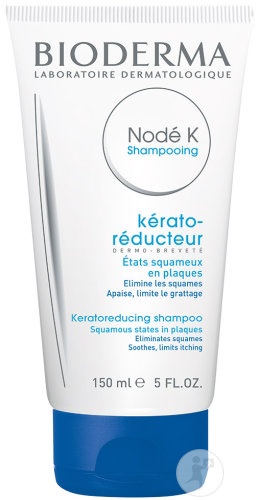 Bioderma Nodé K Șampon Keratoreductor Pentru Plăci Scuamoase Tub 150ml