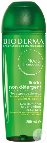 Bioderma Nodé Șampon Fluid Blând Toate Tipurile De Păr 200ml