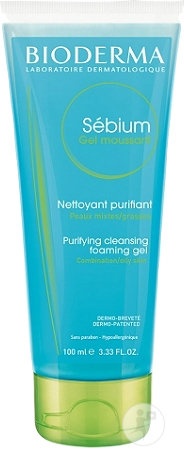 Bioderma Sébium Gel Spumant Pentru Tenul Mixt Sau Gras Cu Tendință Acneică 100ml
