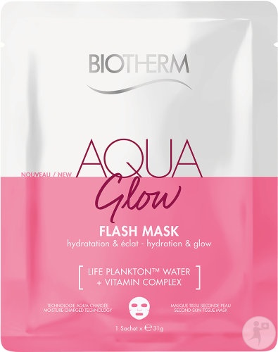 Biotherm Aqua Glow Flash Mask Mască Hidratantă Pentru Față 31g