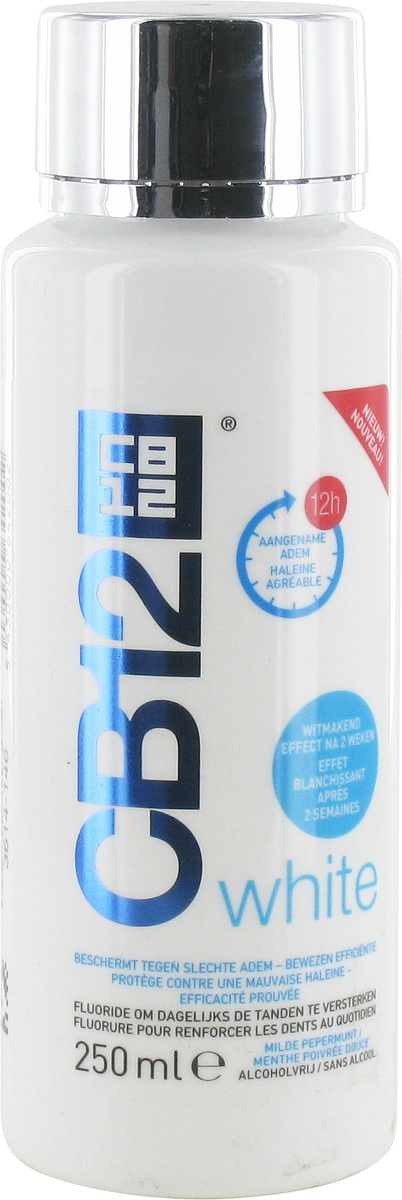CB12 White Apă De Gură Flacon 250ml