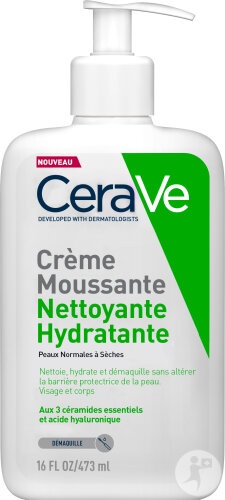 CeraVe Spumant Hidratant Curățare Față Pentru Ten Normal Până Uscat 473ml