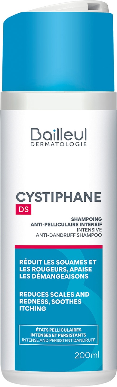Sampon intensiv antimatreata Cystiphane DS, 200 ml, Bailleul - imagine 2