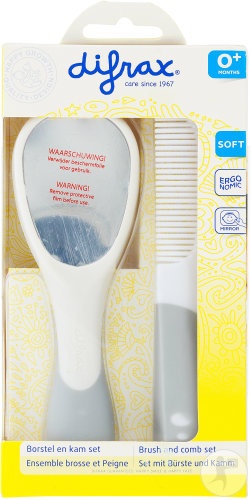 Difrax Set Perie Și Pieptene Deluxe 1 Set