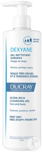 Ducray Dexyane Gel De Curățare Surgras Piele Foarte Uscată Cu Tendință Atopică 400ml