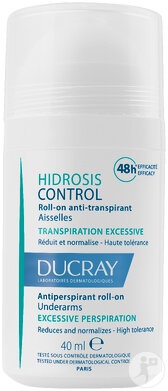 Ducray Hidrosis Control Roll-on Antitranspirant Transpirație Excesivă Pentru Subraț 40ml