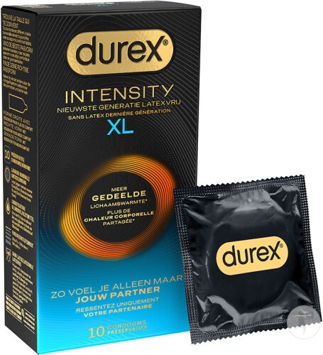 Durex Intensity XL Prezervative 10 Bucăți