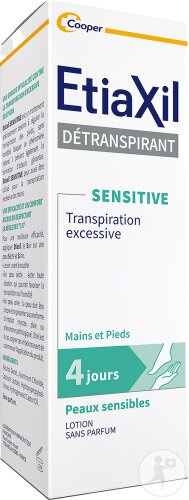 Etiaxil Deodorant Sensitive Pentru Transpirație Excesivă La Mâini Și Picioare 100ml